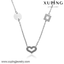 43433-xuping fashion cheap bulk jewelry coin necklace jewelry